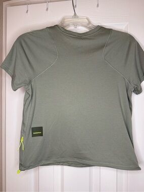 lululemon athletica Sage Green Short-Sleeve Athletic Tee